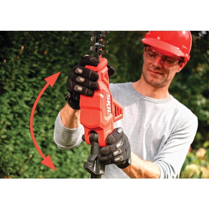 Taille-haies sur perche sans fil 0640 CA - Skil-6