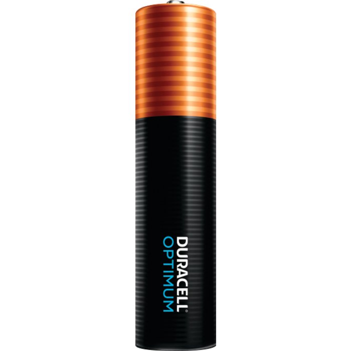 Piles alcalines - DURACELL - Optimum -  AAA LR03 - Par 10