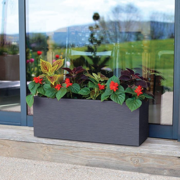 Balconnière plastique Graphit Up EDA - Volume 25 l-2
