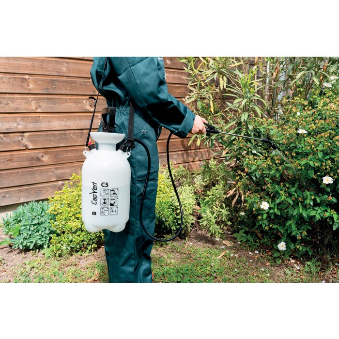 Pulvérisateur - C5 - Capvert - A pression préalable - 5 l - Joint NBR-2