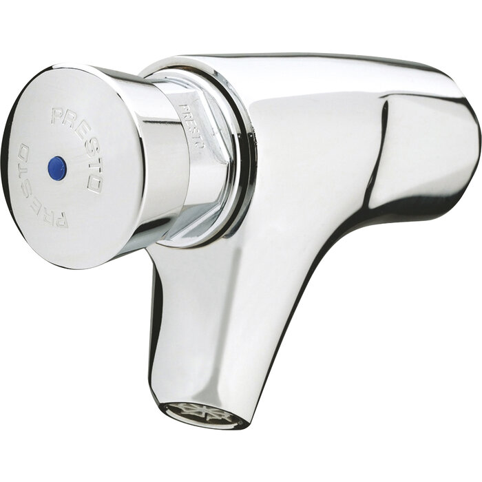 Robinet de lavabo mural - PRESTO - M 1/2" - 504 Antigel - Eau froide 