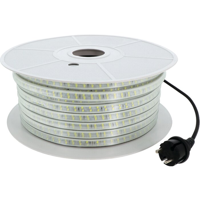 Ruban LED chantier – WILMART – 50 m – 1021 lm/m – 6000 K – IP65 – Sécable – À picots-1