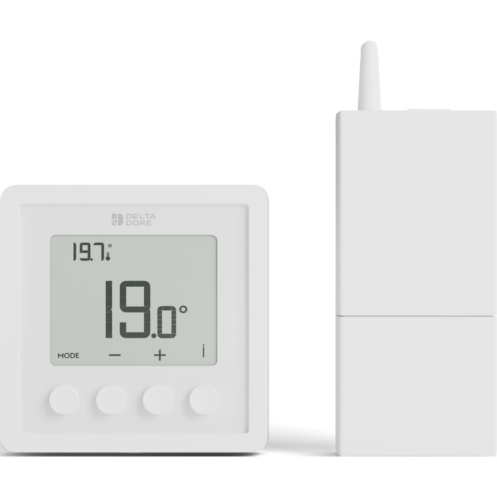 Thermostat - DELTA DORE -Tybox Control - Sans fil pour système hydraulique et aéraulique -1
