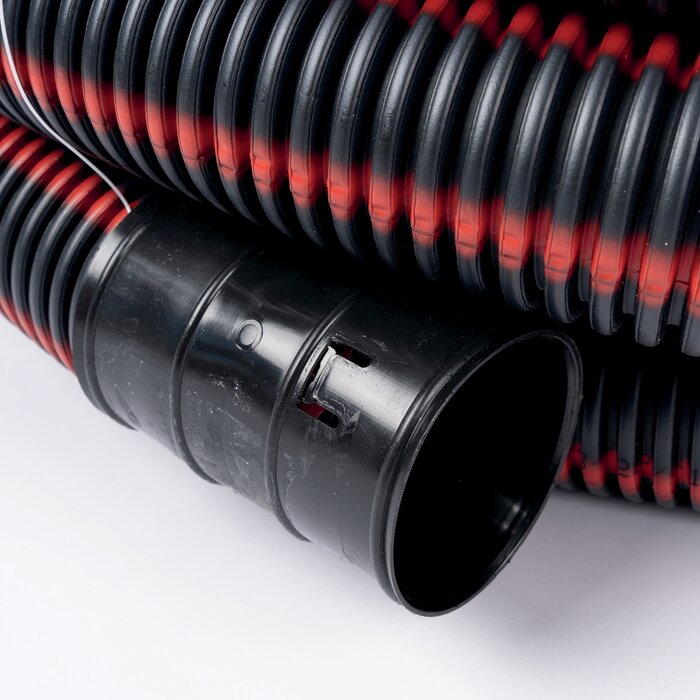 Gaine TPC rouge - Ø 90 mm - Courant faible - Couronne de 25 m - Electraline-2