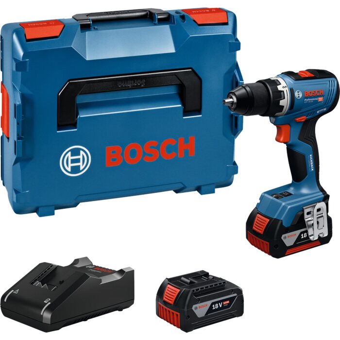 Perceuse-visseuse sans fil – BOSCH – GSR 18V-65 – 18 V – 2 x 4 Ah-1