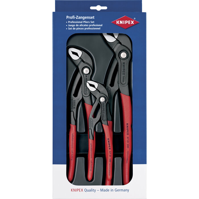 Jeu de pinces - Cobra - Knipex - 3 pinces-2