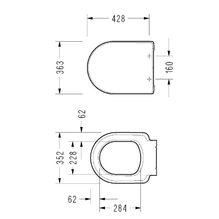 Pack WC - Carene - SIDER - Sans bride - 3/6 L-1