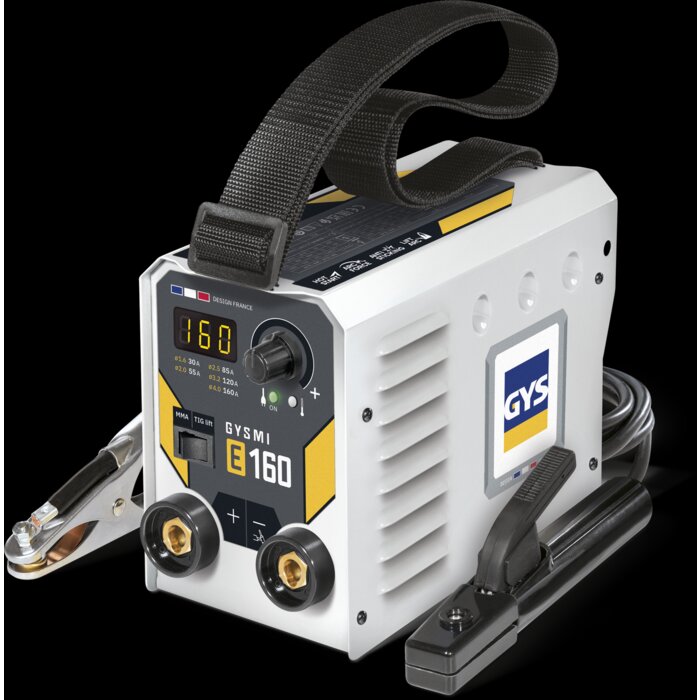 Poste à souder inverter  – GYS – GYSMI E160 – MMA/TIG lif - 160 A monophasé portable-1