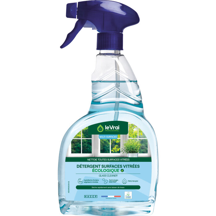 Détergent surfaces vitrées écologique - Le Vrai Professionnel-1