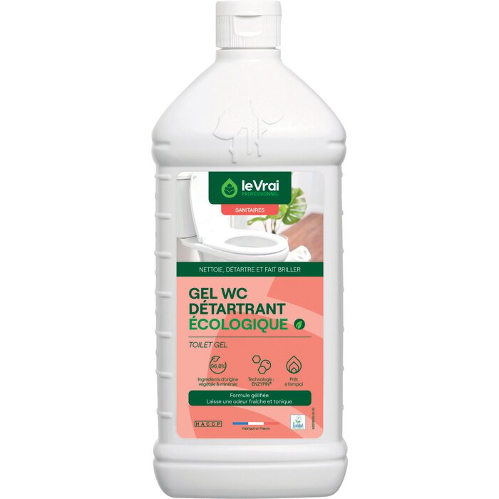 Gel WC détartrant écologique - Le Vrai Professionnel - 1 L-1