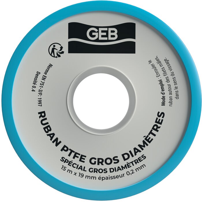 Ruban PTFE Olifan spécial gros diamètre - Geb-2