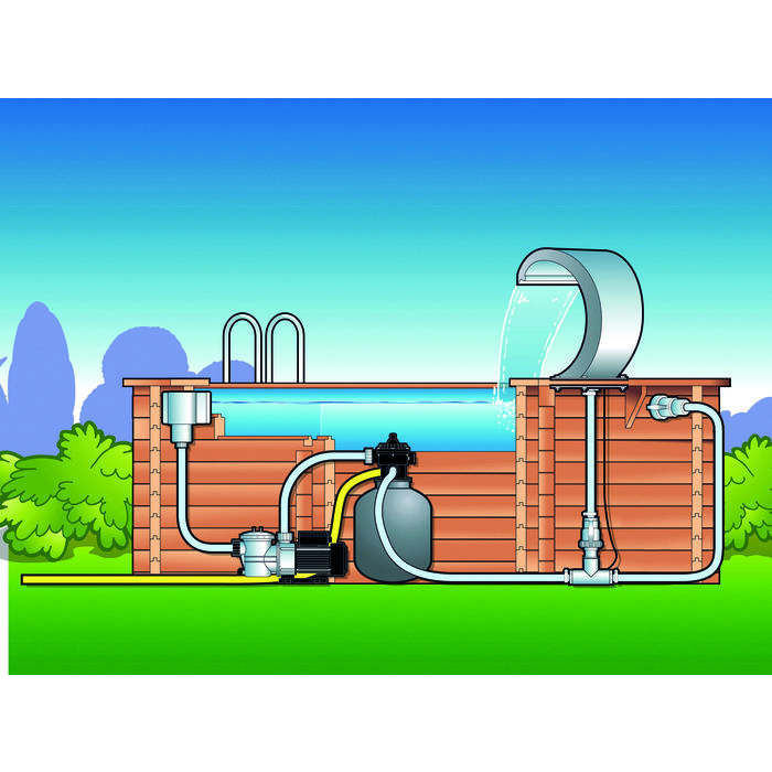 Cascade pour piscine Mamba - Ubbink-1