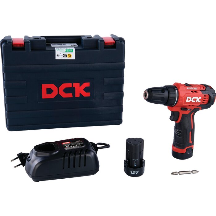 Perceuse visseuse sans fil - DCK - 12 V - Moteur Brushless-3