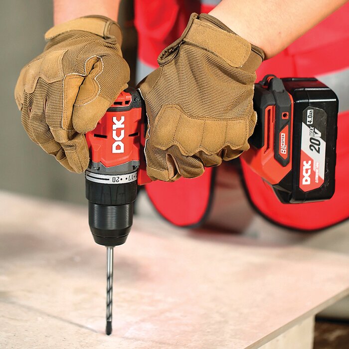 Perceuse visseuse à percussion sans fil - DCK - 20 V - Moteur Brushless-3