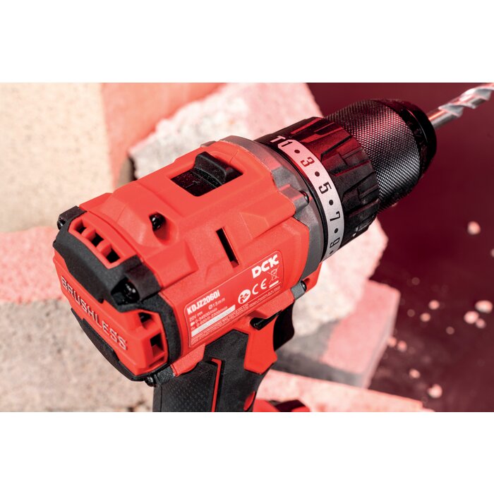 Perceuse visseuse à percussion sans fil - DCK - 20 V - Moteur Brushless-10
