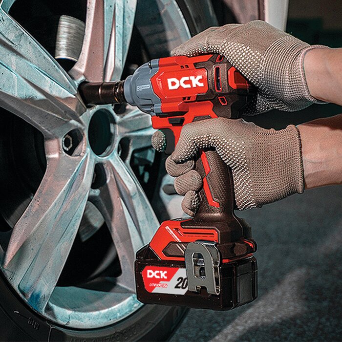 Boulonneuse à chocs sans fil - DCK - 20 V - Moteur Brushless-3