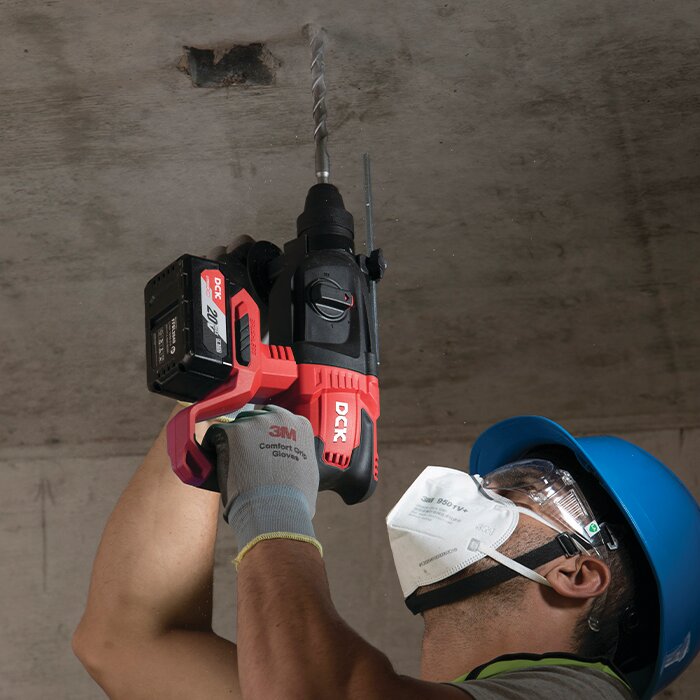 Perforateur burineur sans fil - DCK - 20 V - Moteur Brushless-3