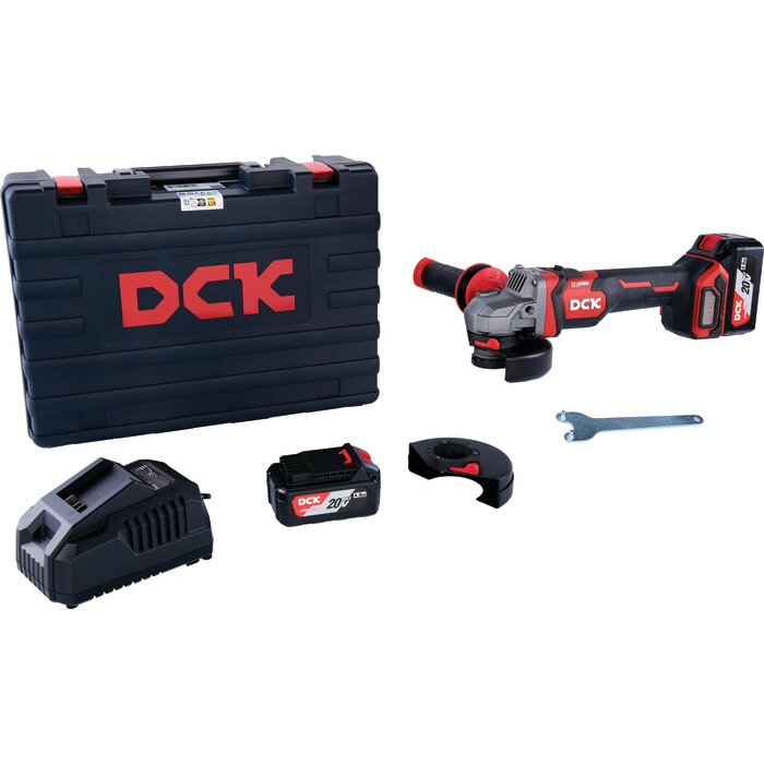Meuleuse d'angle sans fil - DCK - 20 V - Moteur Brushless - 115 mm-2