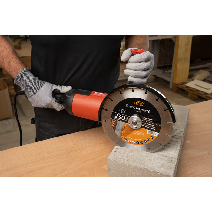 Meuleuse d'angle filaire - DCK - 230 mm-2