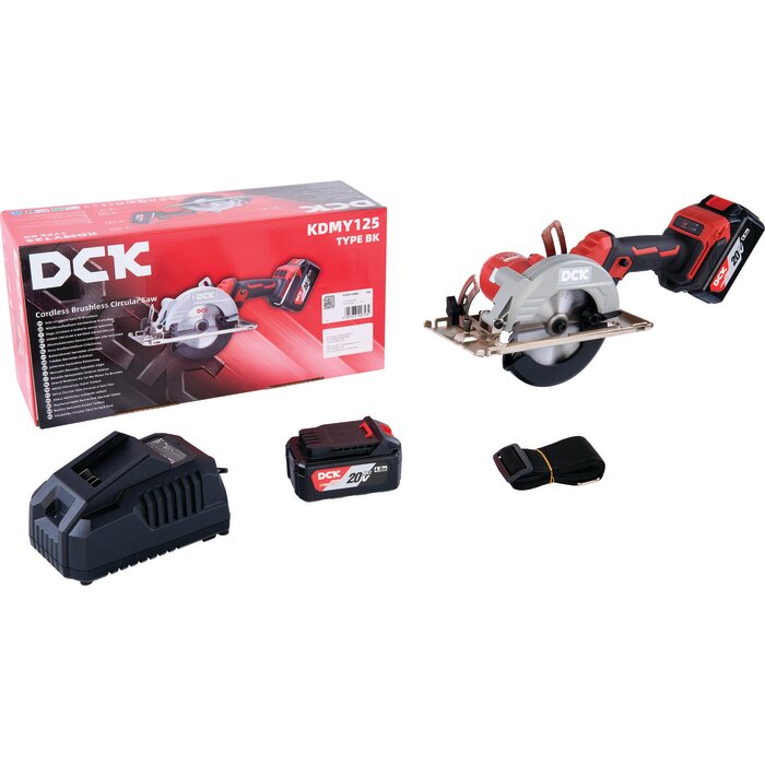 Scie circulaire sans fil - DCK - 20 V - Moteur Brushless - 125 mm-3