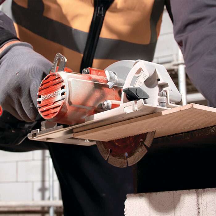 Scie circulaire sans fil - DCK - 20 V - Moteur Brushless - 125 mm-5