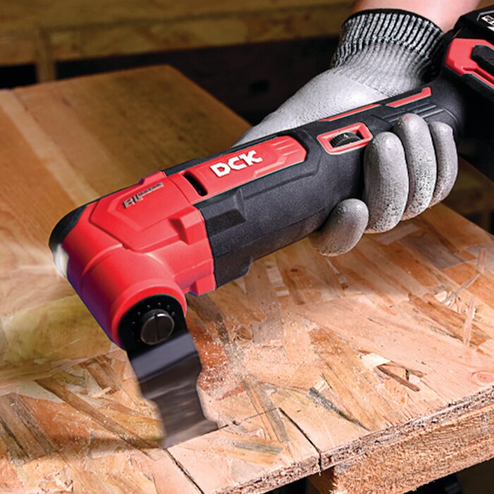 Outil multifonctions sans fil - DCK - 20 V - Moteur Brushless-4