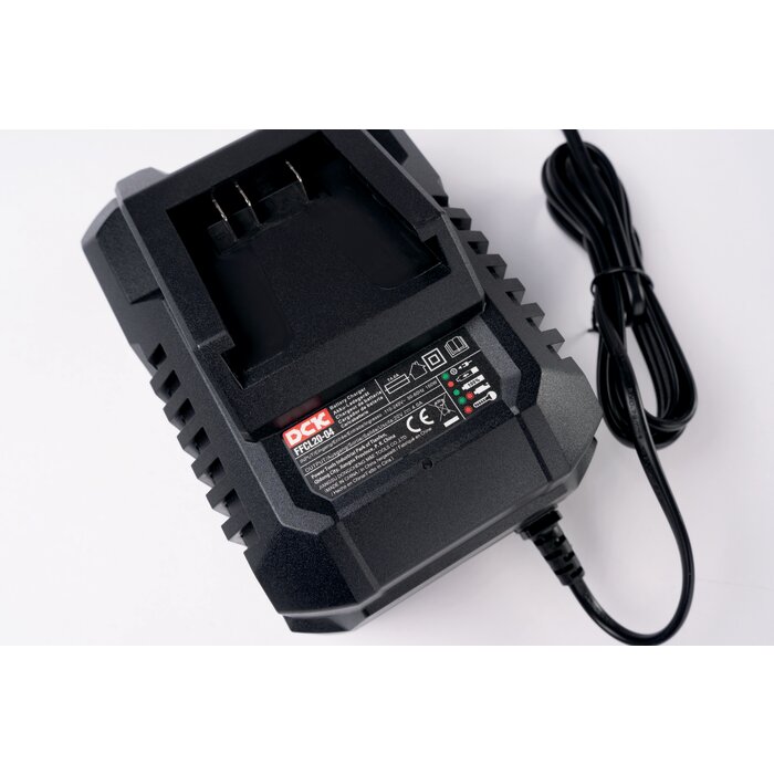 Kit perceuse-visseuse à percussion + meuleuse d’angle – DCK – 20 V – 2 batteries 4,0 Ah-3