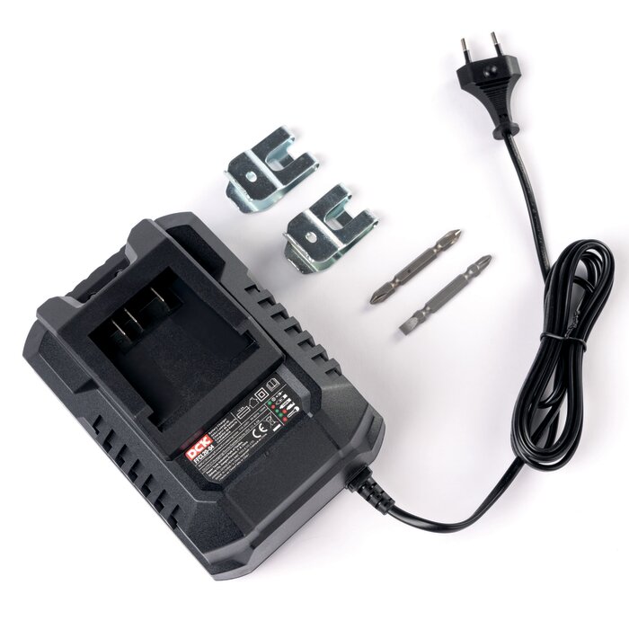 Kit perceuse-visseuse à percussion + visseuse à chocs – DCK – 20 V – 2 batteries 4,0 Ah-3