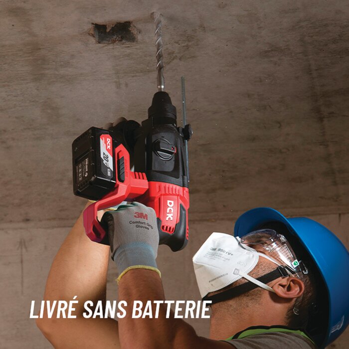 Perforateur burineur sans fil - DCK - 20 V - Sans batterie-2