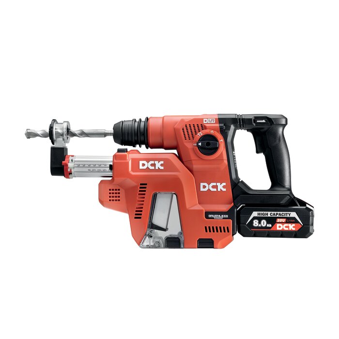 Kit perforateur burineur sans fil – DCK – 20 V – 2,8 J – Avec aspiration-2