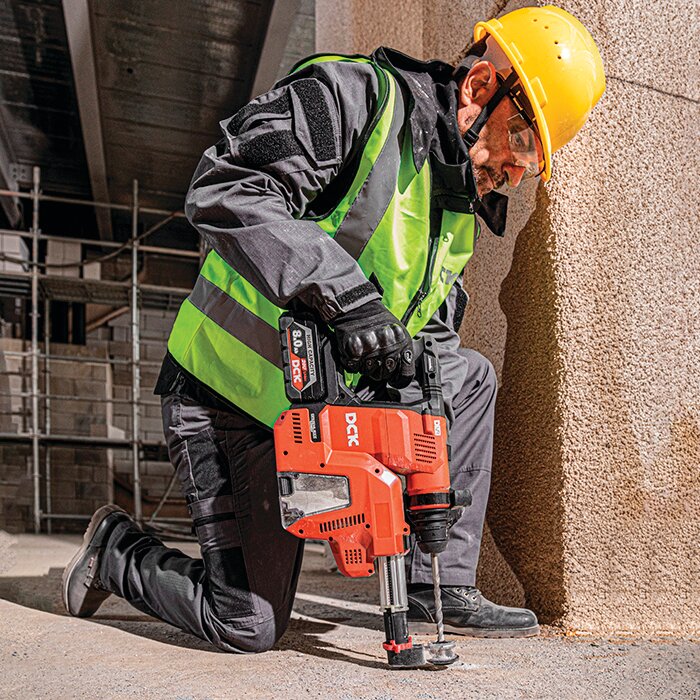 Kit perforateur burineur sans fil – DCK – 20 V – 2,8 J – Avec aspiration-3