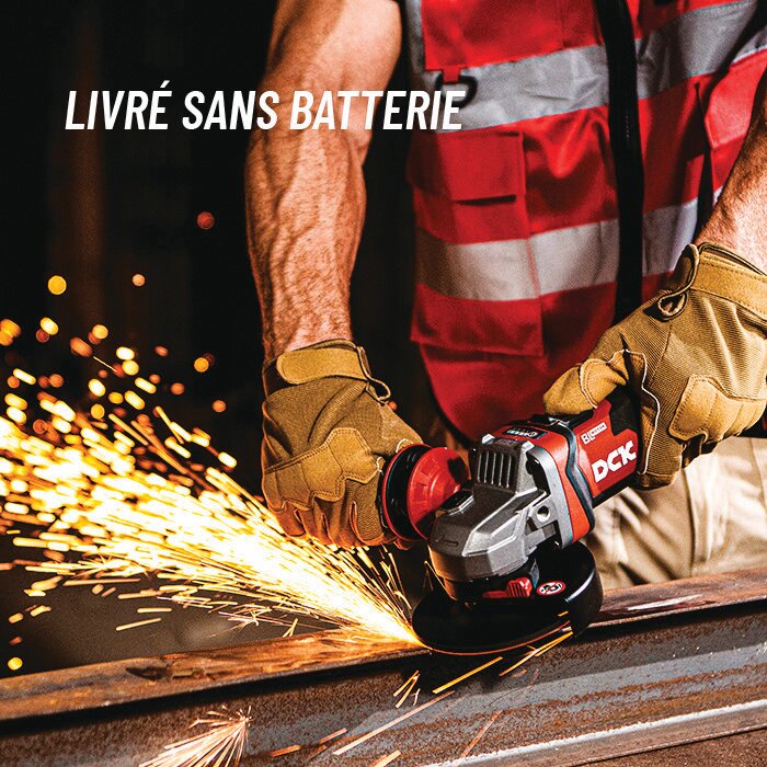Meuleuse d'angle sans fil - DCK - 20 V - 115 mm - Sans batterie-2