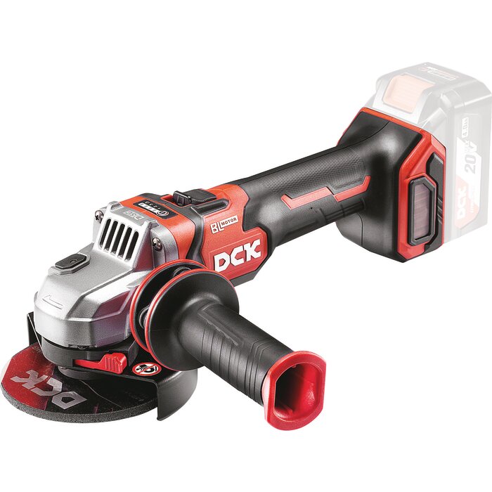 Meuleuse d’angle sans fil – DCK – 20 V – Moteur brushless – 125 mm – Sans batterie