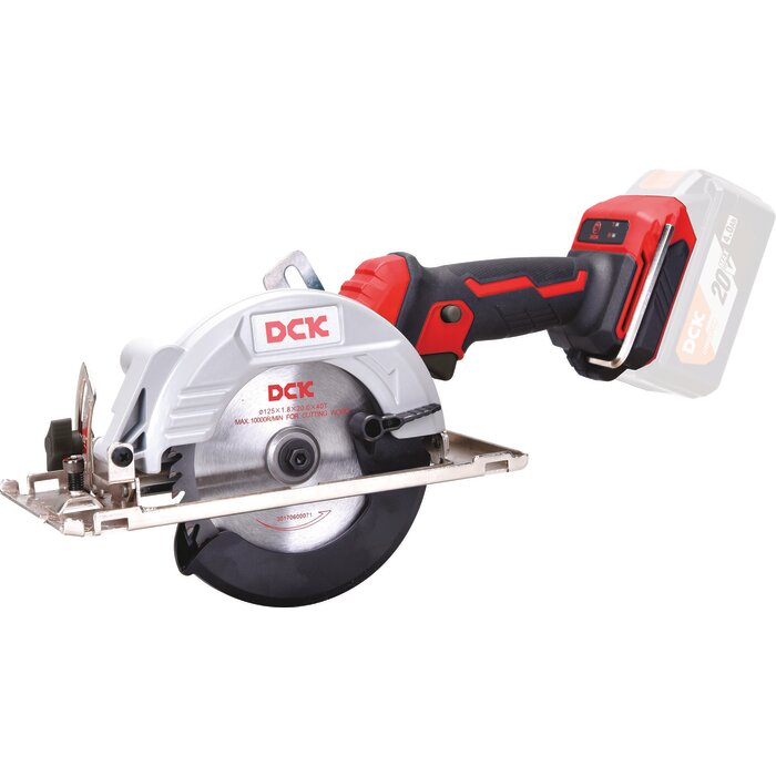 Scie circulaire sans fil - DCK - 20 V - 125 mm - Sans batterie