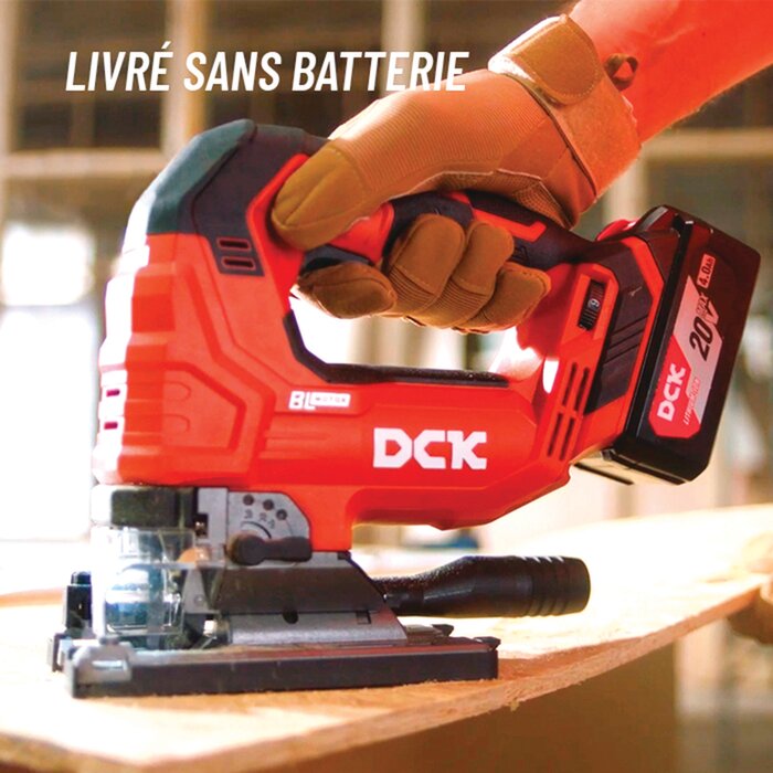 Scie sauteuse sans fil - DCK - 20 V - Sans batterie-2