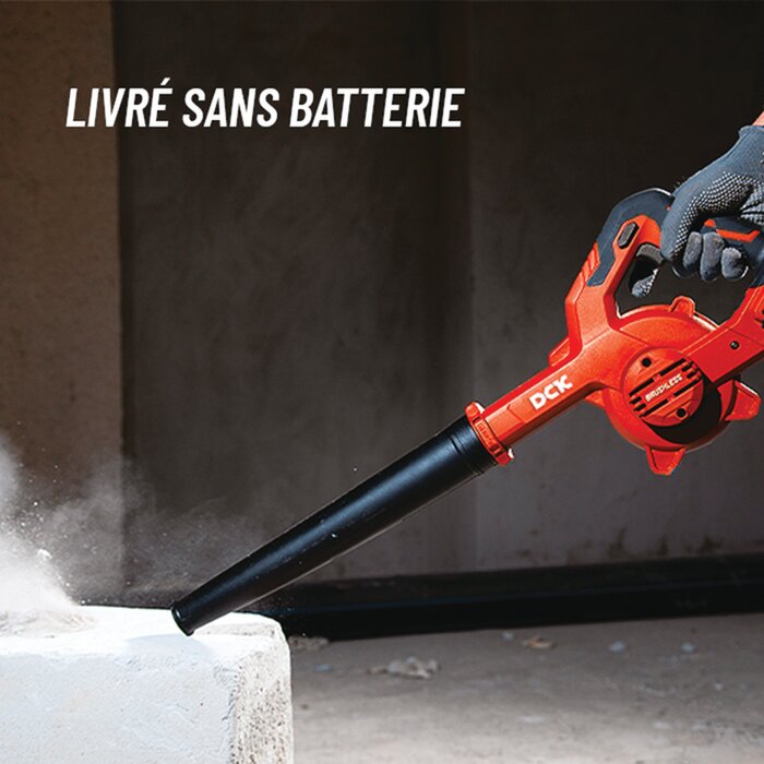 Aspirateur souffleur sans fil – DCK – 20 V – Moteur brushless – Sans batterie-2