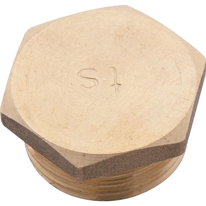 Bouchon à visser - Laiton 292 g - M1"