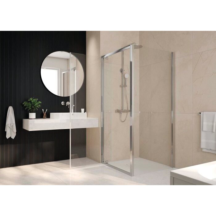Paroi de douche fixe – Vista – LEDA – H.190 cm-1