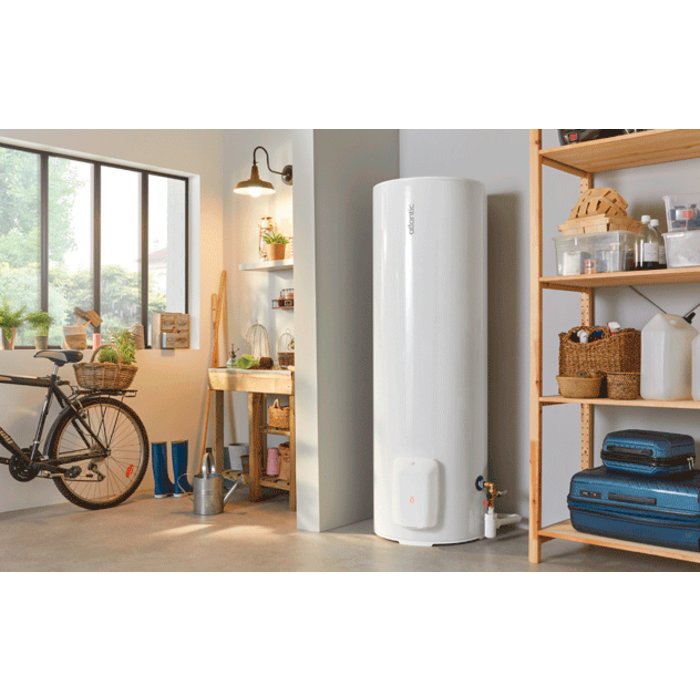 Chauffe-eau électrique stéatite - Zénéo - Atlantic - Horizontal mural-5