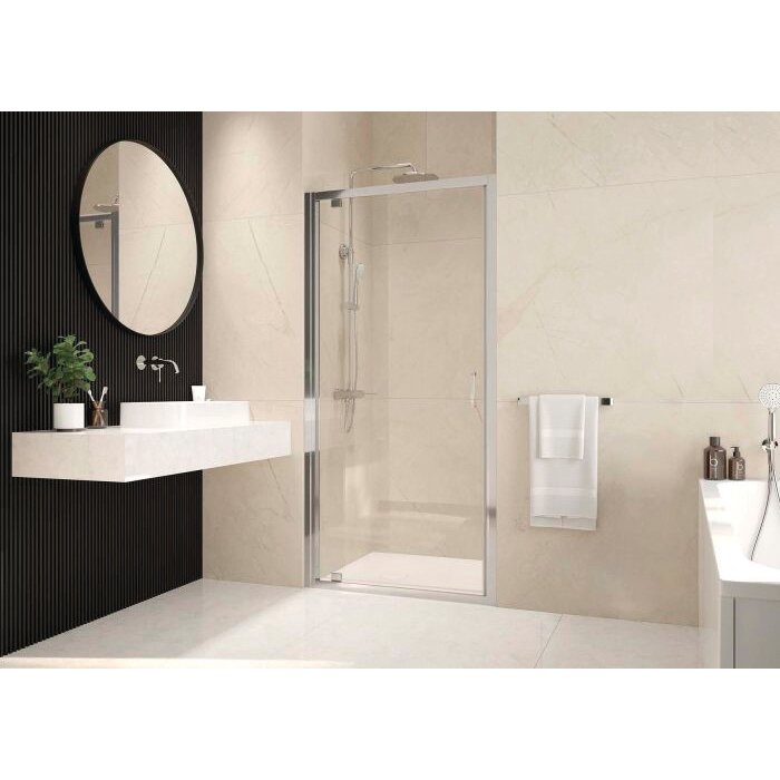 Porte de douche - LEDA - Vista - Pivotante - Axe excentré -1