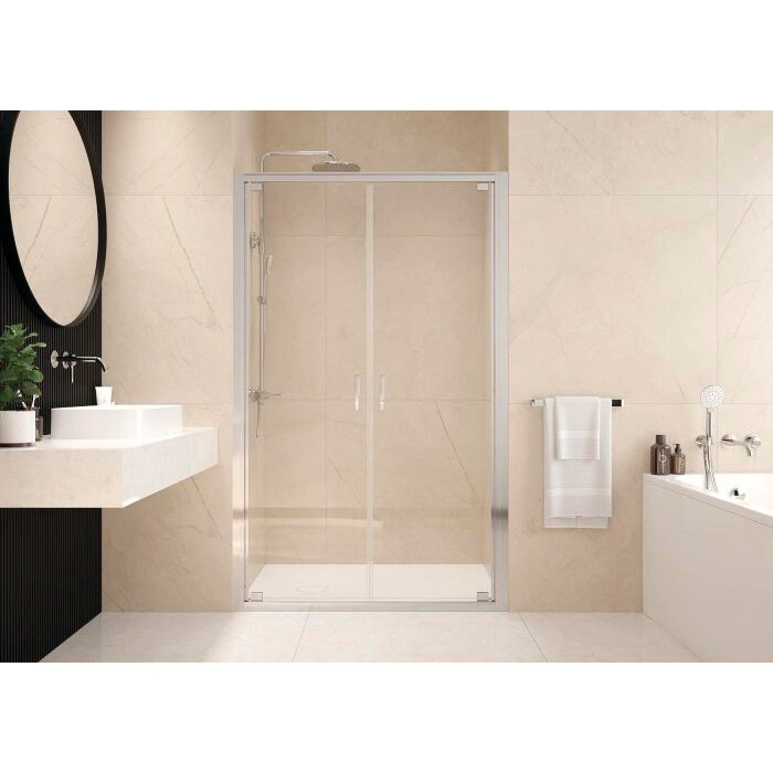 Paroi de douche - LEDA - Vista - Porte battante -1