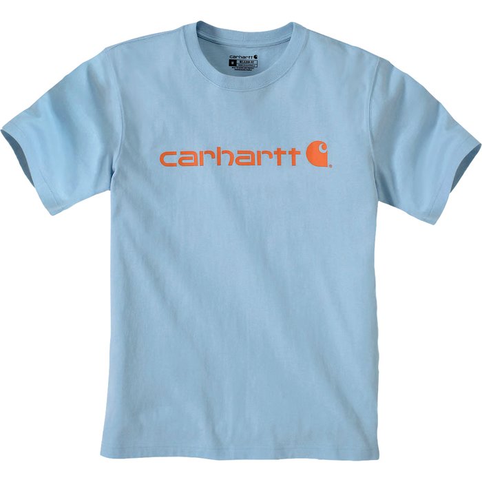 T-shirt - Short Sleeve - Carhartt - Bleu - Homme-1