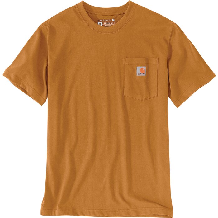 T-shirt en coton - CARHARTT - Marron-1