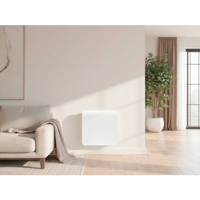 Radiateur connecté à inertie fluide – INTUIS – CORÉLIA nativ – Puissance variable – Blanc satiné-12