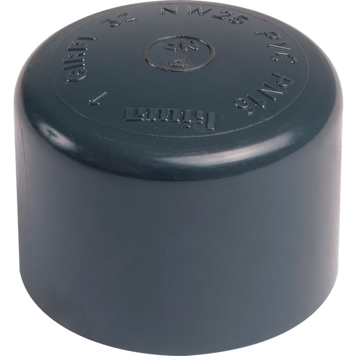 Bouchon PVC pression - GIRPI - Noir-1