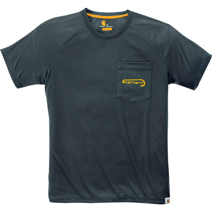 T-shirt homme - Fishing - Carhartt - Noir-1