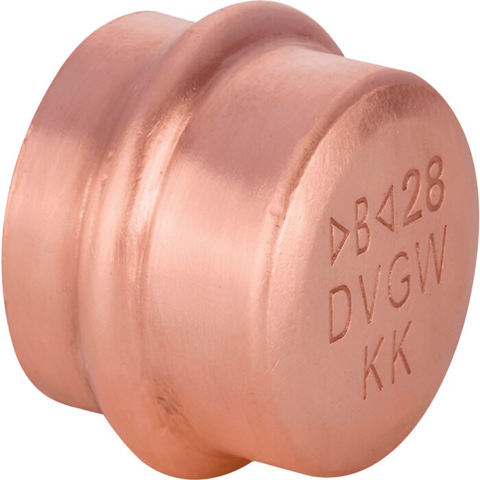 Raccord bouchon cuivre gaz - CONEX BÄNNINGER - Femelle - A sertir-1