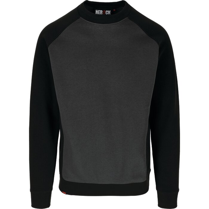 Sweat à col rond  - Boris - HEROCK - Anthracite/Noir