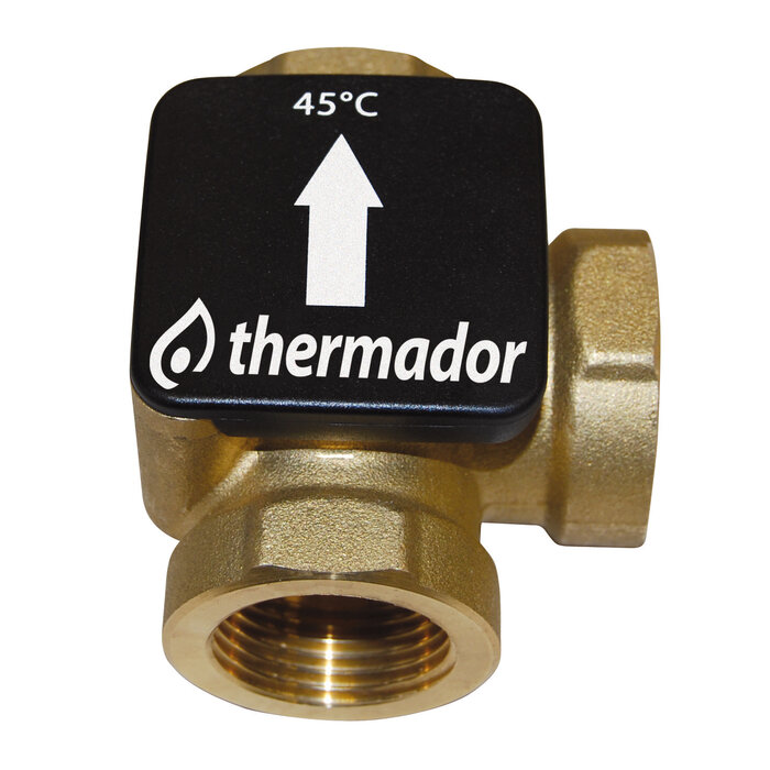Vanne mélangeuse thermostatique anticondensation – THERMADOR – Termovar – Chauffage combustible solide-1