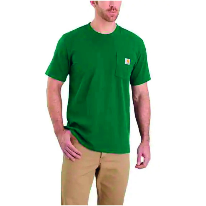 T-shirt homme - Workwear - Carhartt - Vert - Taille M-2